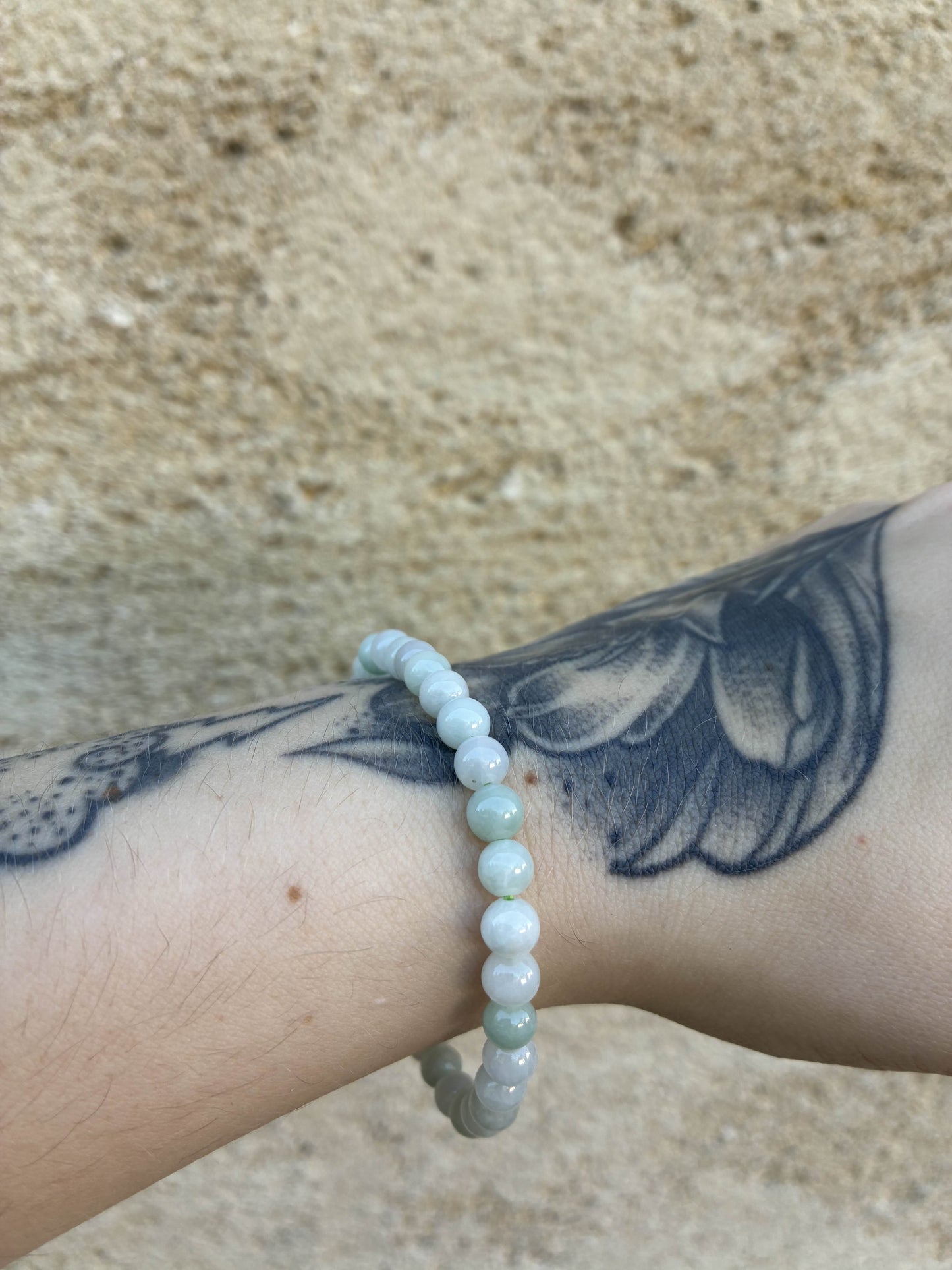 🌿 Bracelet en Jade de Birmanie