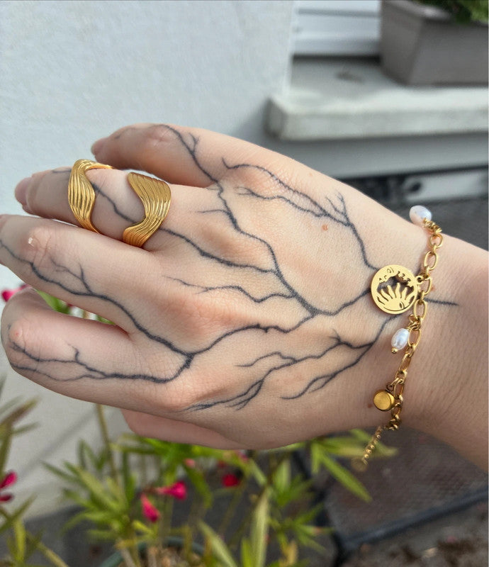 🌊 Bague inspiré des vagues