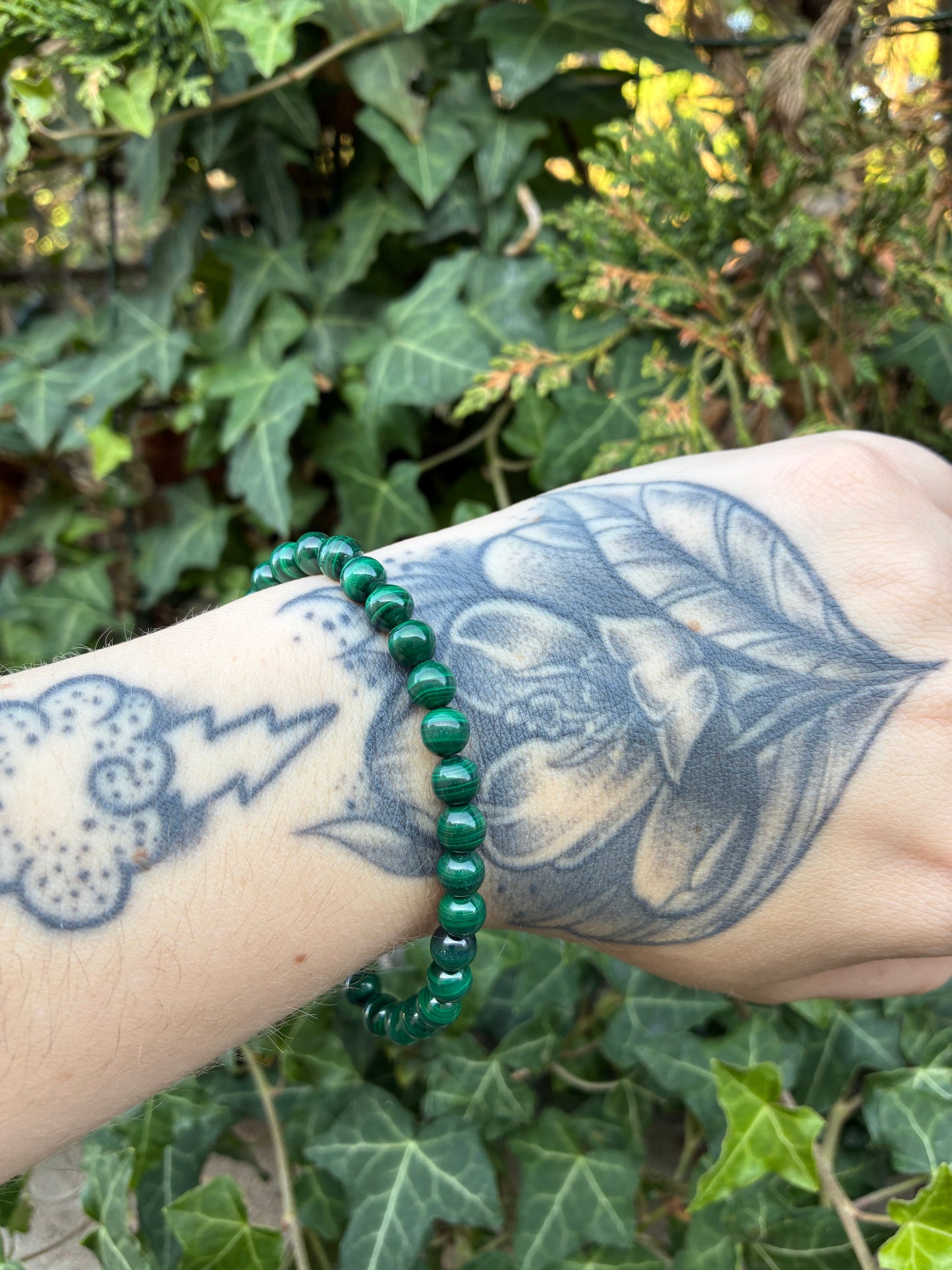 đź’š Bracelet en Malachite