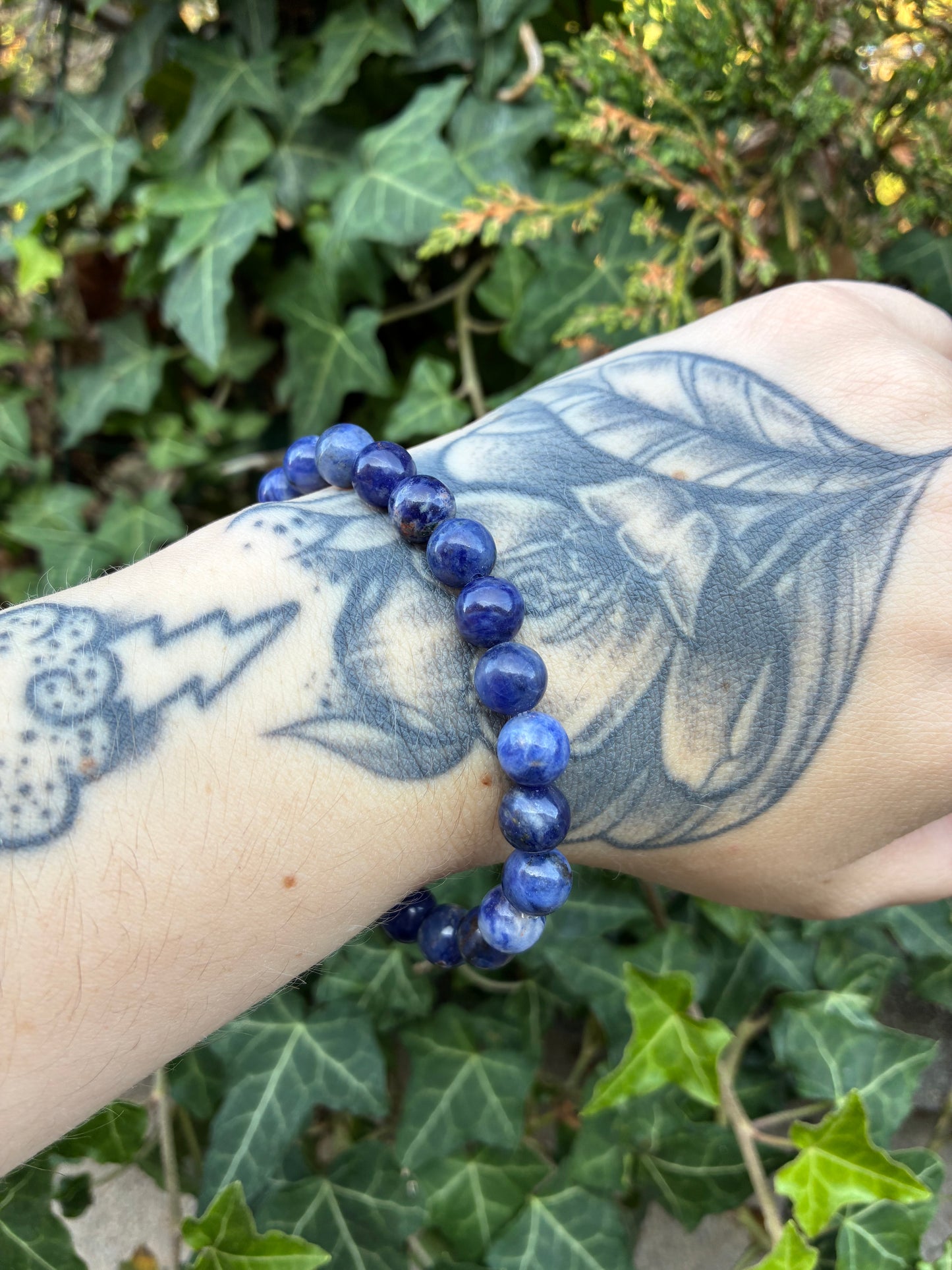 🔵 Bracelet en Sodalite – Clarté - Harmonie