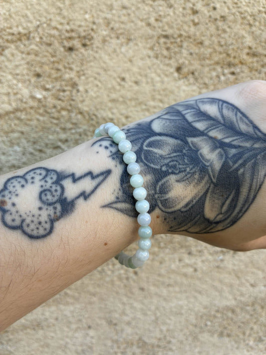 🌿 Bracelet en Jade de Birmanie