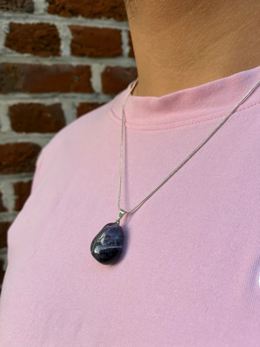 Collier en Améthyste – Harmonie & Clairvoyance