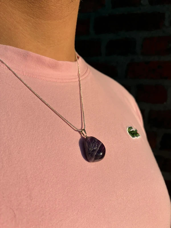 Collier en Améthyste – Harmonie & Clairvoyance