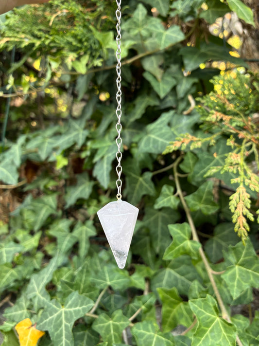 🌸 Pendule en Quartz Rose