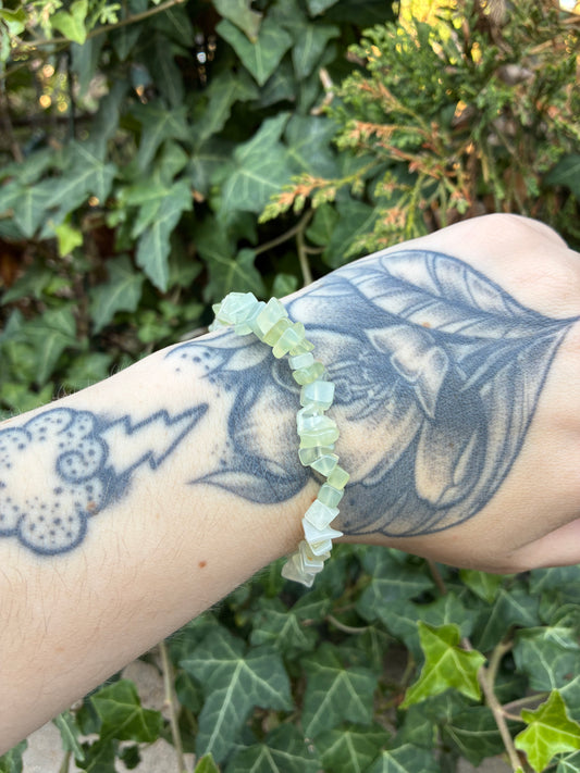 💚 Bracelet en Cristal de Jade – Harmonie & douceur