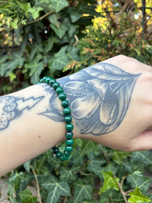 💚 Bracelet en Malachite