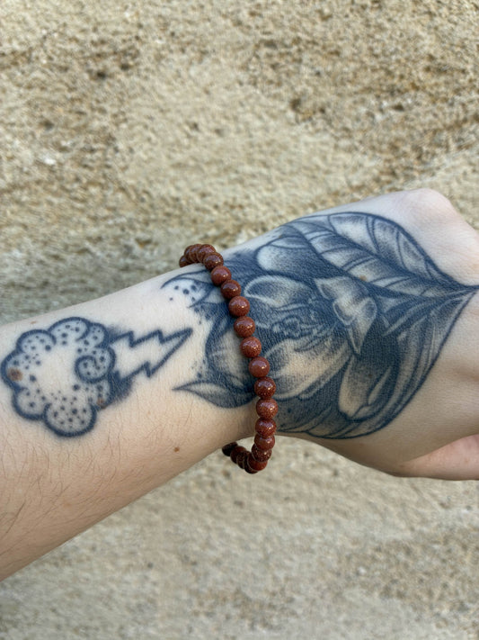 Bracelet en Goldstone