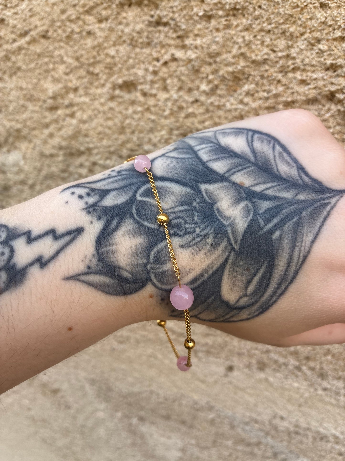 ✨Bracelet Chaîne à Billes – Acier Inoxydable